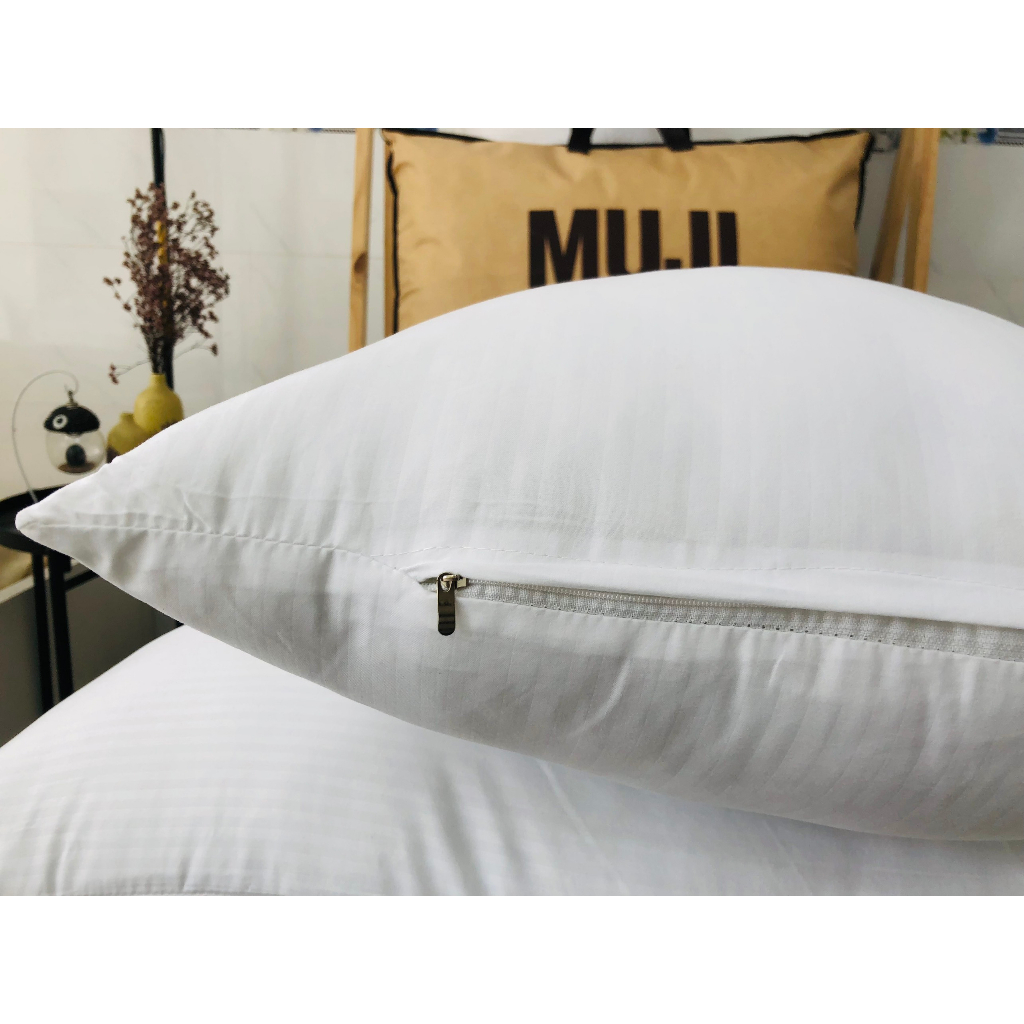 Ruột gối nằm cao cấp MUJIT025 VIE Home - Bedding êm mềm thấm hút tốt, hỗ trợ vai cổ tuyệt đối 50x70cm