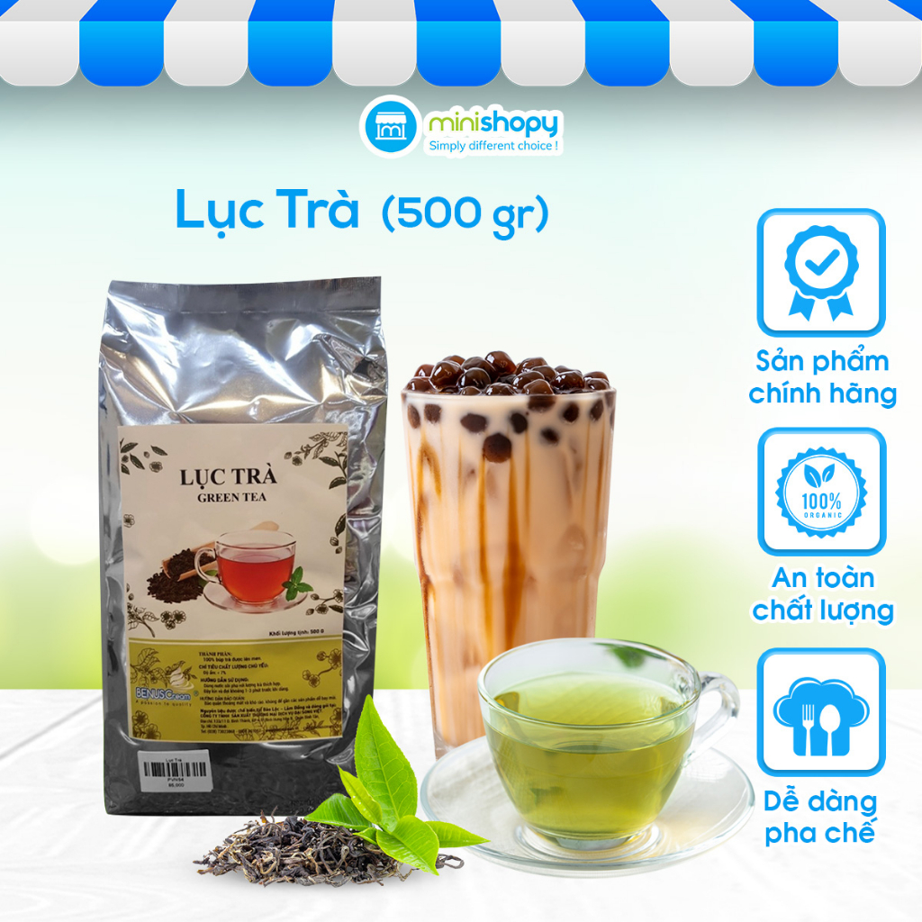 Lục Trà 500 gr date tháng 9/2024