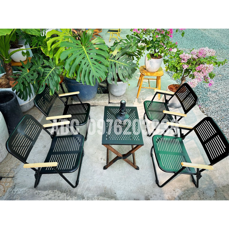 ( HÌNH THỰC TẾ ) Bàn camping - cafe xếp gọn - Giá Sỉ - Sản Phẩm của ADC Furniture | BigBuy360 - bigbuy360.vn