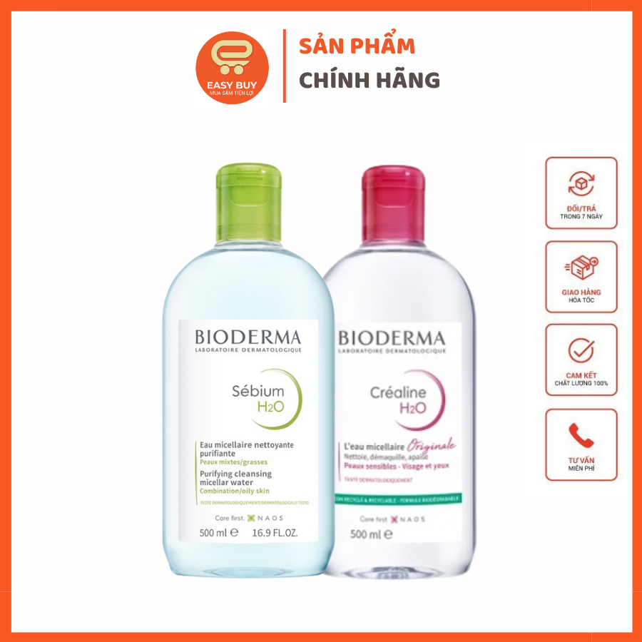 Nước Tẩy Trang Bioderma 500ML