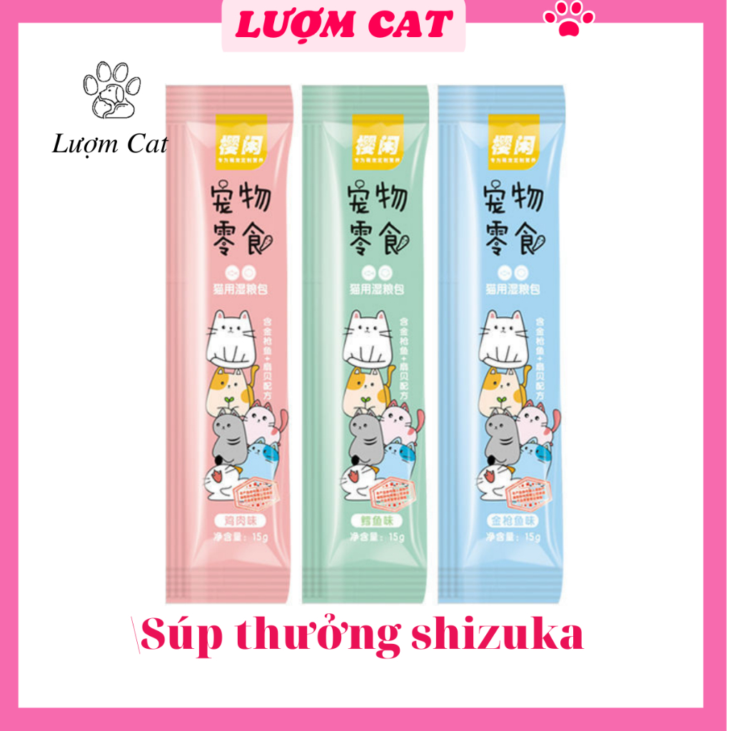 Súp thưởng cho mèo Shizuka thanh 15g