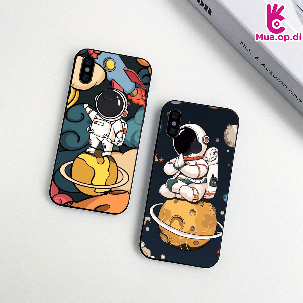 Ốp Silicon in Vũ Trụ Xiaomi Redmi Note 5,  Note 5Pro, Note 7, Note 7Pro,  Note 8, 6 Pro, Redmi 7, Mi