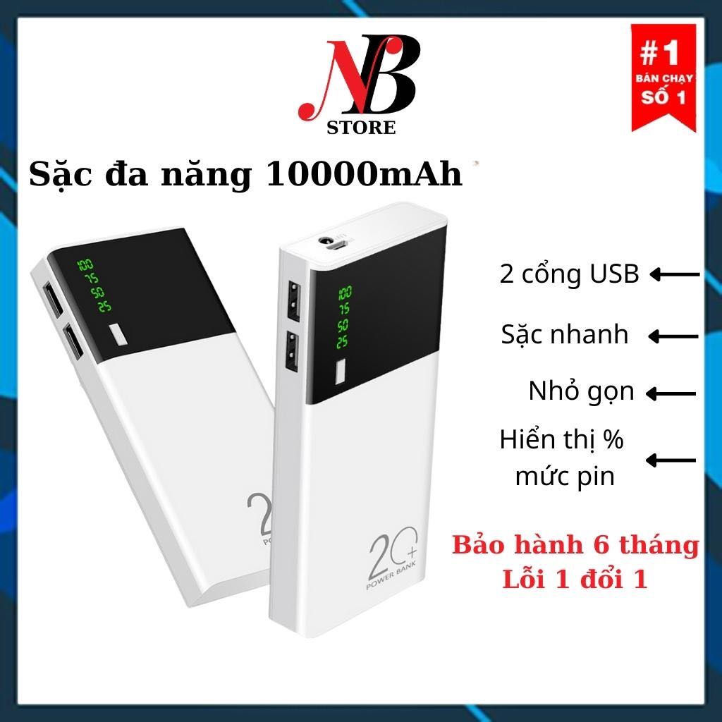 Pin Sạc Dự Phòng 20000 mAh Sạc Nhanh