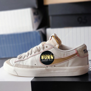 Giày Blazer Low 77 Grey White Removable Swoosh, size 42.5, real 2hand