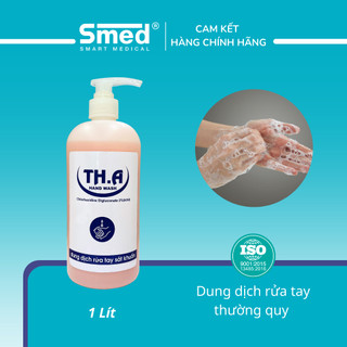 Sữa rửa tay tạo bọt sát khuẩn TH.A HAND WASH chai 1 Lít