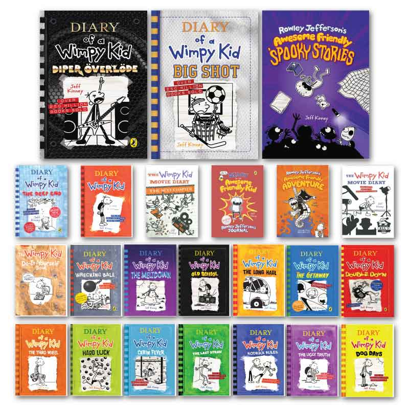 Diary Of A Wimpy Kid - Full 23q - Tặng File nghe Audio mp3