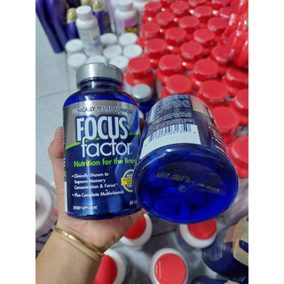 Viên Uống Focus Factor Nutrition For The Brain Của Mỹ, 180 viên