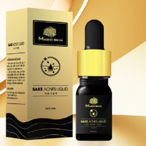 SAKE ACNES LIQUID | Serum Mụn KHÔNG SƯNG cốt rượu sake | CHÍNH HÃNG Magic Skin