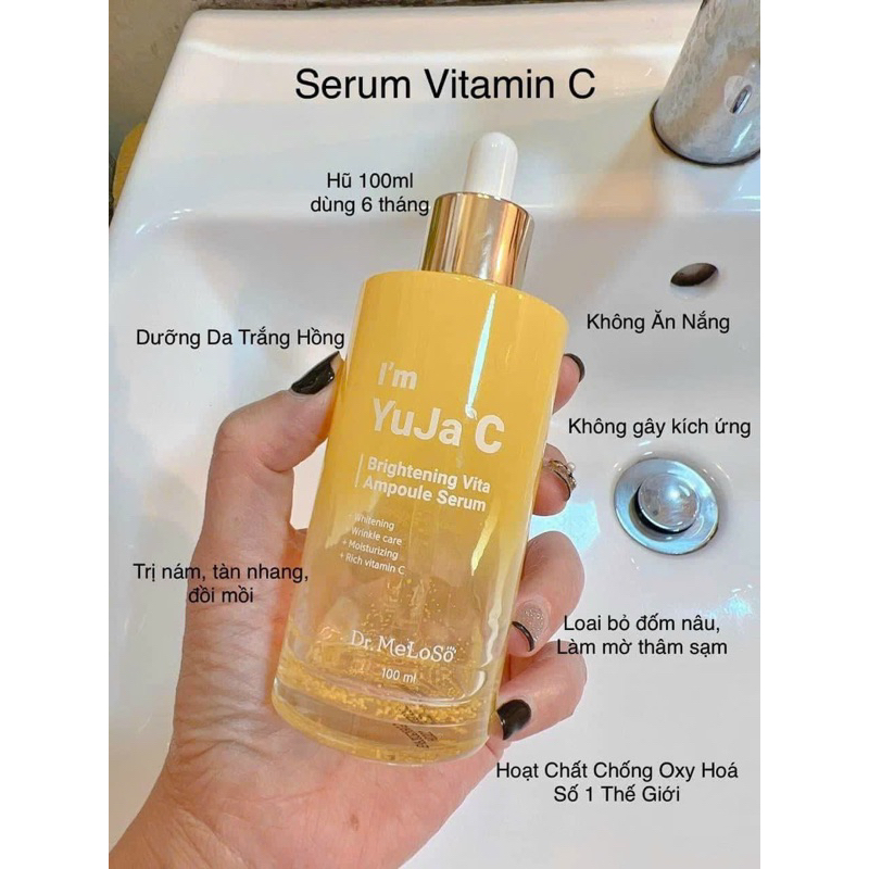 SERUM VITAMIN C TƯƠI YUJA-C DR.MELOSO