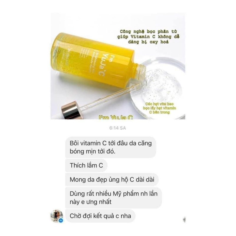 SERUM VITAMIN C TƯƠI YUJA-C DR.MELOSO