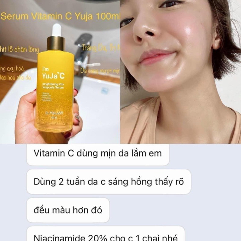 SERUM VITAMIN C TƯƠI YUJA-C DR.MELOSO