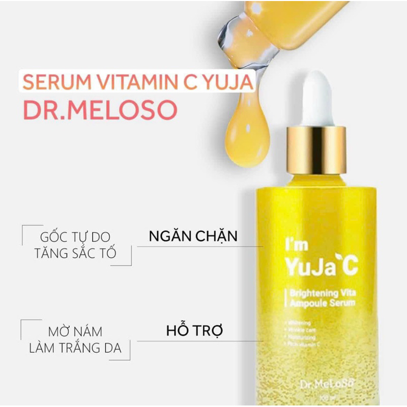 SERUM VITAMIN C TƯƠI YUJA-C DR.MELOSO