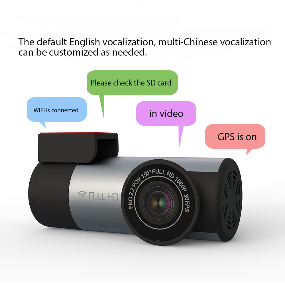 Cam Hành Trình DVR 1080P Dashcam FullHD camera hành trình ô tô gps wifi tốt lưu tốc độ