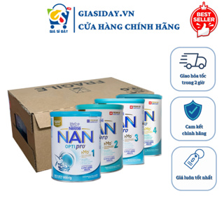 Sữa Nan Nga Optipro Nestle Số 1, 2, 3, 4 - Sữa Công Thức