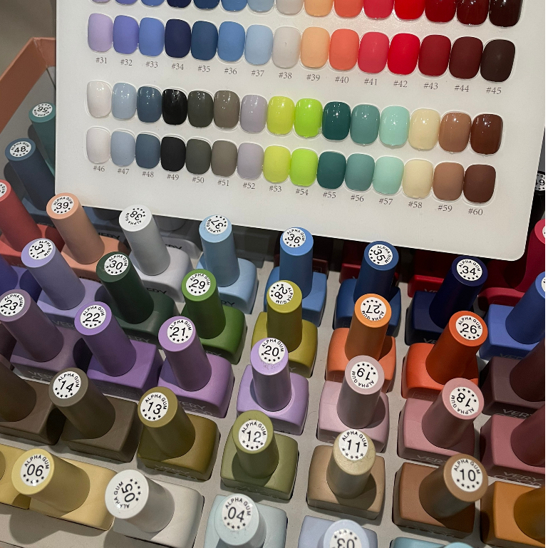 Sơn gel Very Good Nail 60 màu  Tặng sơn + bảng màu mica + base, top - Lẻ chai