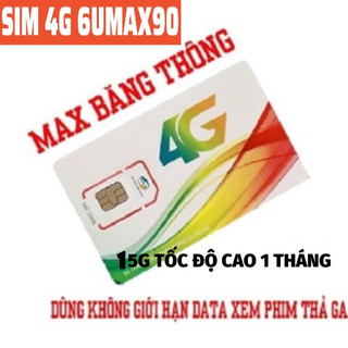 Sim 4G Viettel 12Umax70 12V90B 12MXH100 tặng 1 Tỷ GB/Tháng trọn gói 12 tháng không cần nạp tiền Sim max băng thông