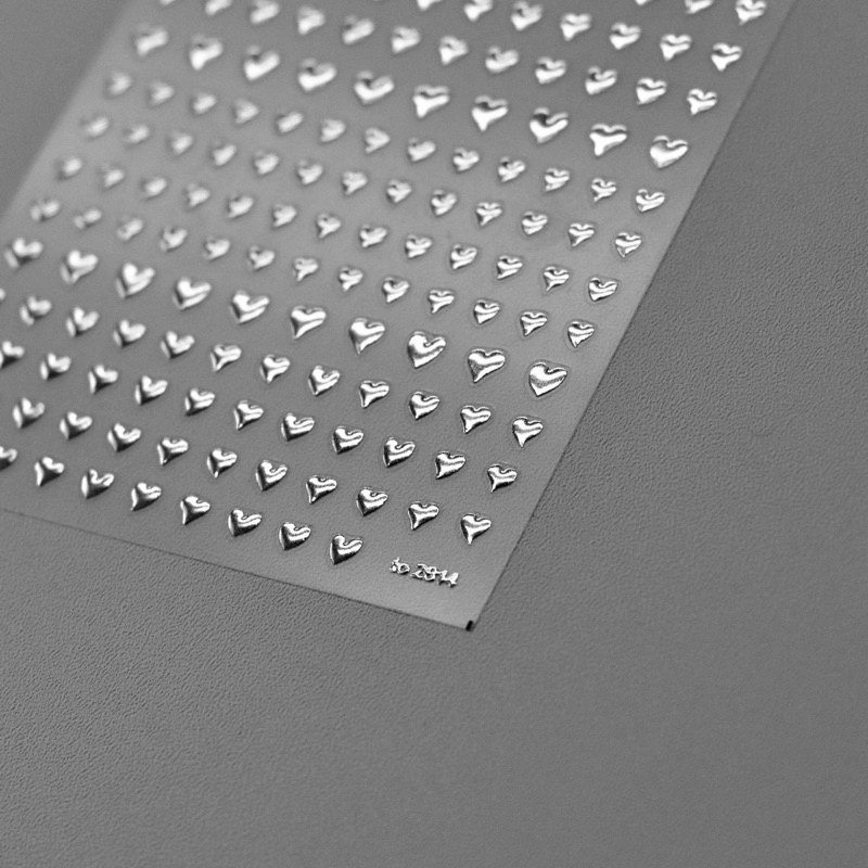 Sticker dán móng in lụa 3D