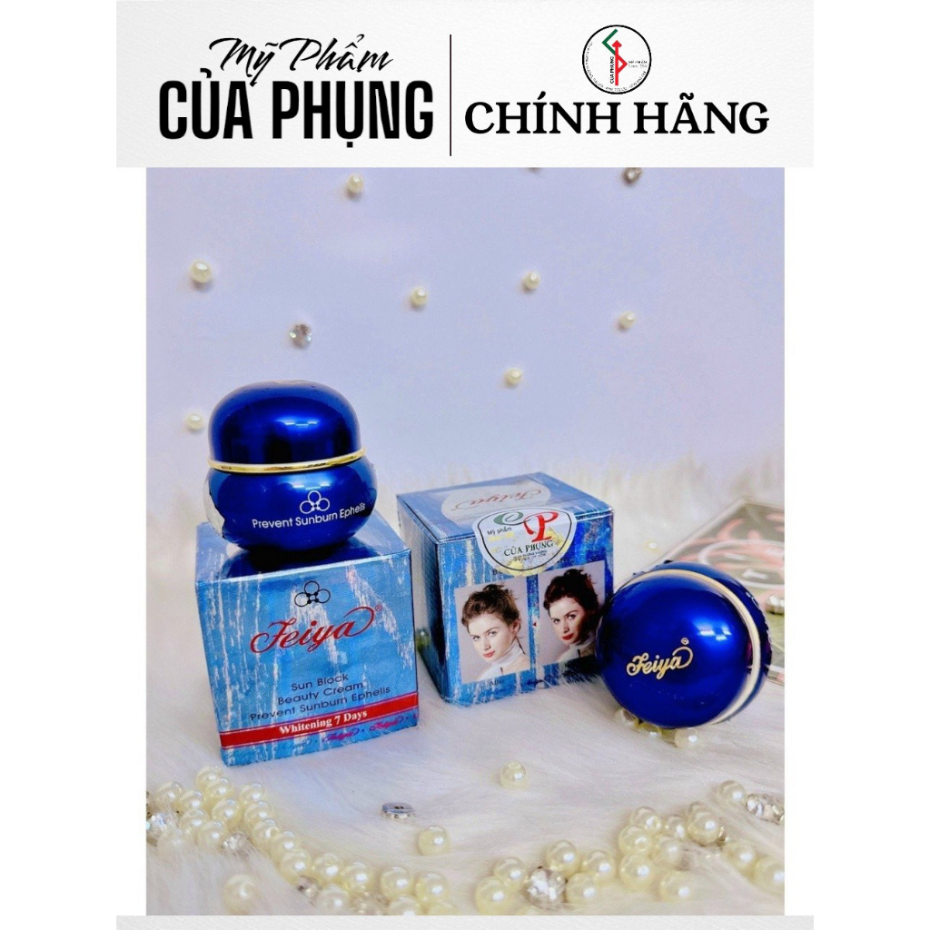 Kem dưỡng da FEIYA Sunblock beauty cream Xanh