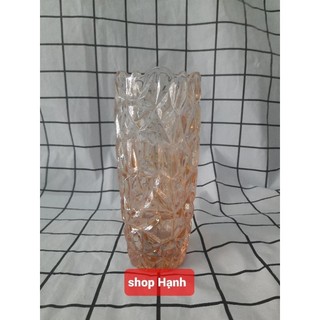 Bình hoa thủy tinh cao 18 cm