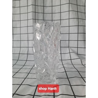 Bình hoa thủy tinh cao 18 cm