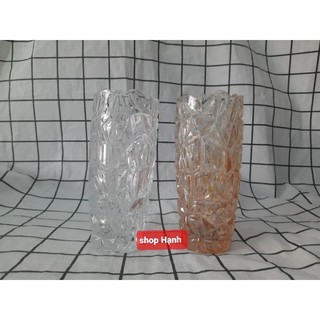 Bình hoa thủy tinh cao 18 cm