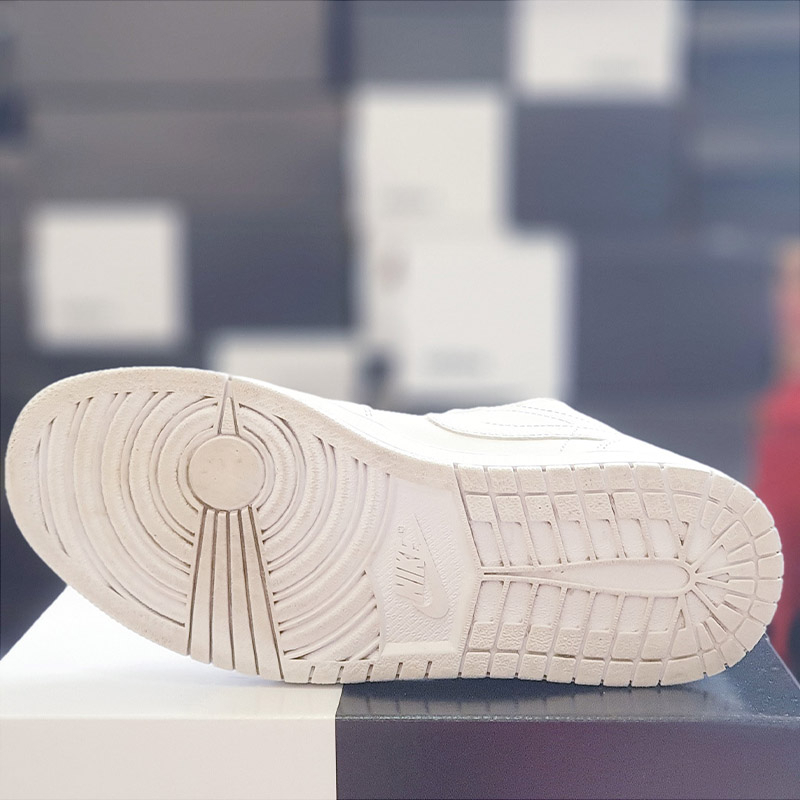 Giày Jordan 1s White low, nhiều size, real 2hand