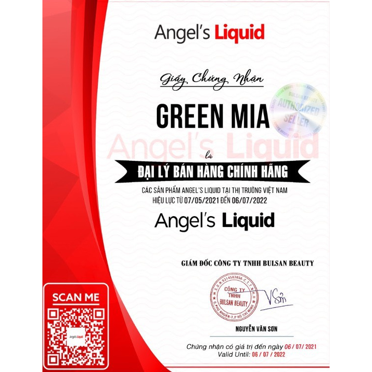 Lăn Khử Mùi Angel’s Liquid Glutathione Fresh-up Whitening