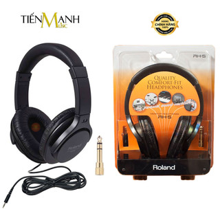 Tai nghe cao cấp roland rh5 - cho nhạc cụ, đàn piano, organ, trống, amply headphones closed back rh-5