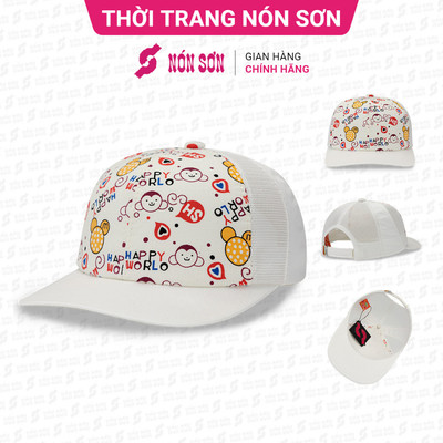 Mũ kết lưỡi trai trẻ em thời trang NÓN SƠN MCTE012-TR1HV