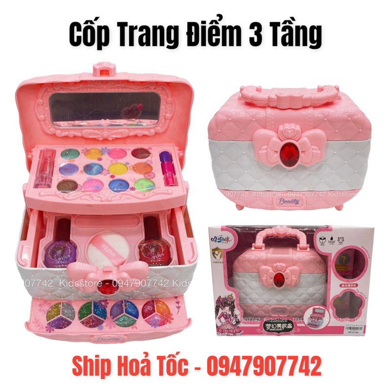 🔥𝐍𝐎𝐖 𝐒𝐇𝐈𝐏🔥 Đồ Chơi Trang Điểm Không Độc Hại Bé Gái  Hàng Loại 1