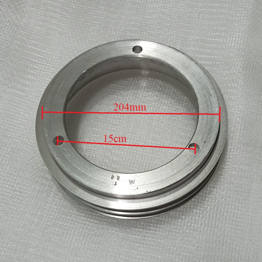 Buly Nhôm 18cm, 20cm, 22cm, 24cm, 27cm, 29cm 2 Rảnh Bảng B cho động cơ Diesel Trung Quốc D12 D15 D18 D22 trở lên