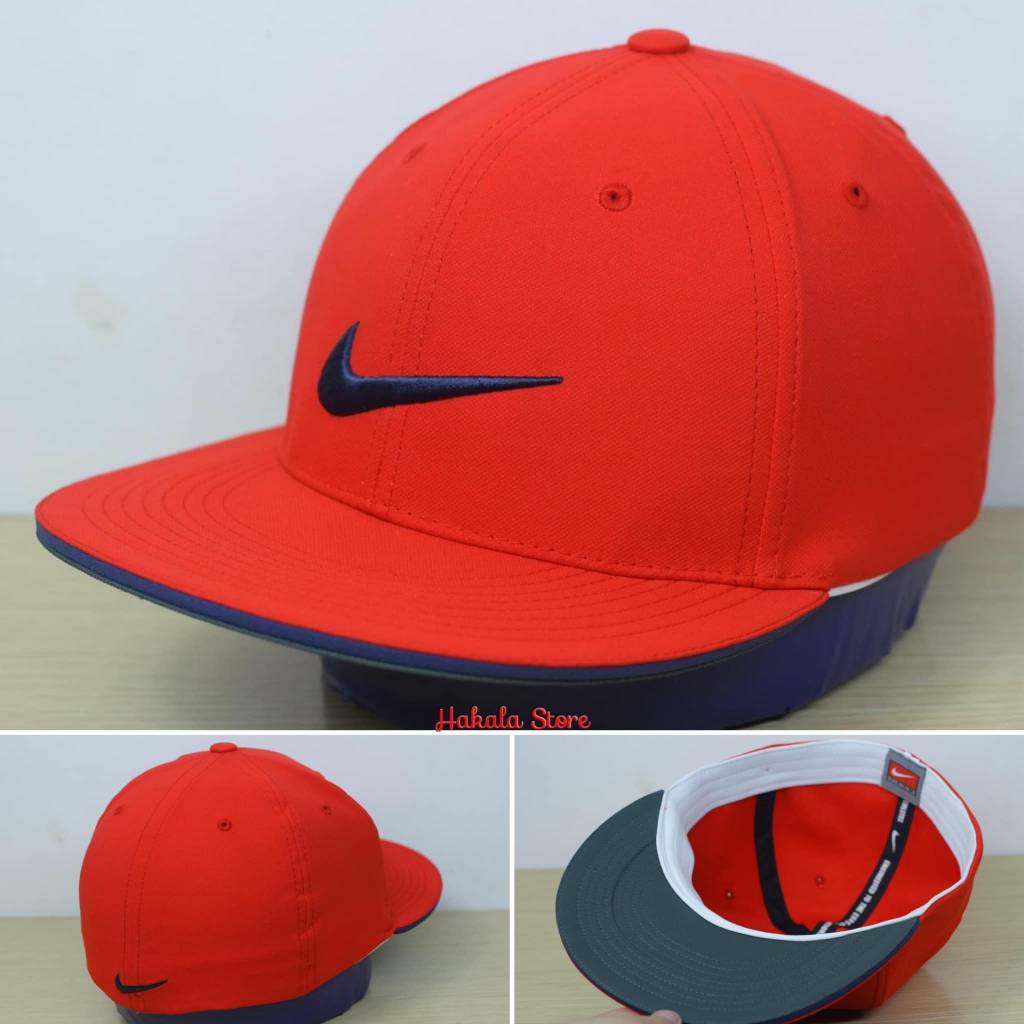 Mũ snapback bít đuôi Ni.ke fitted cap chính hãng