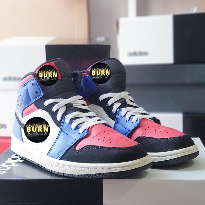 Giày Air Jordan 1 Mid Top 3, size 38, real 2hand