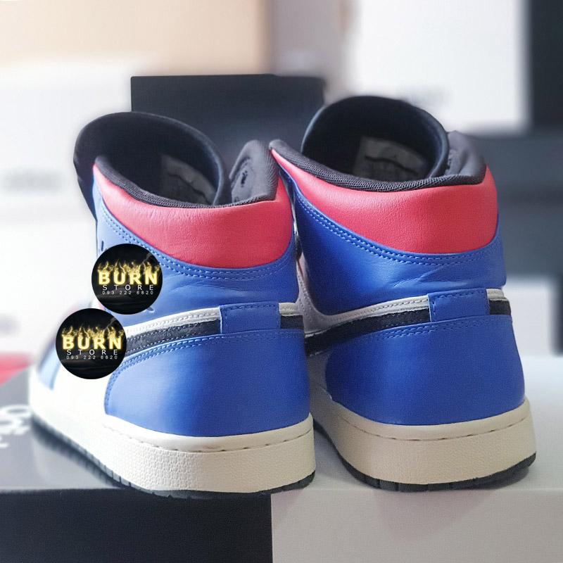 Giày Air Jordan 1 Mid Top 3, size 38, real 2hand