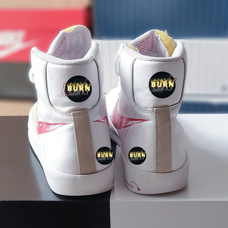 Giày Blazer Mid 77 Sketch Red, size 40, real 2hand