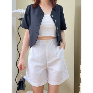 Quần Short Lửng OLARI Ống Suông - OL274 - Polly Short