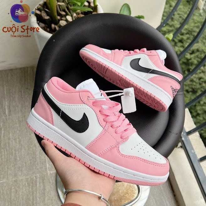 Giày thể thao JD1 đỏ thấp,cam, milan, hồng kem chảy,Giày sneaker nam nữ siêu hot dễ phối đồ - Hàng chuẩn