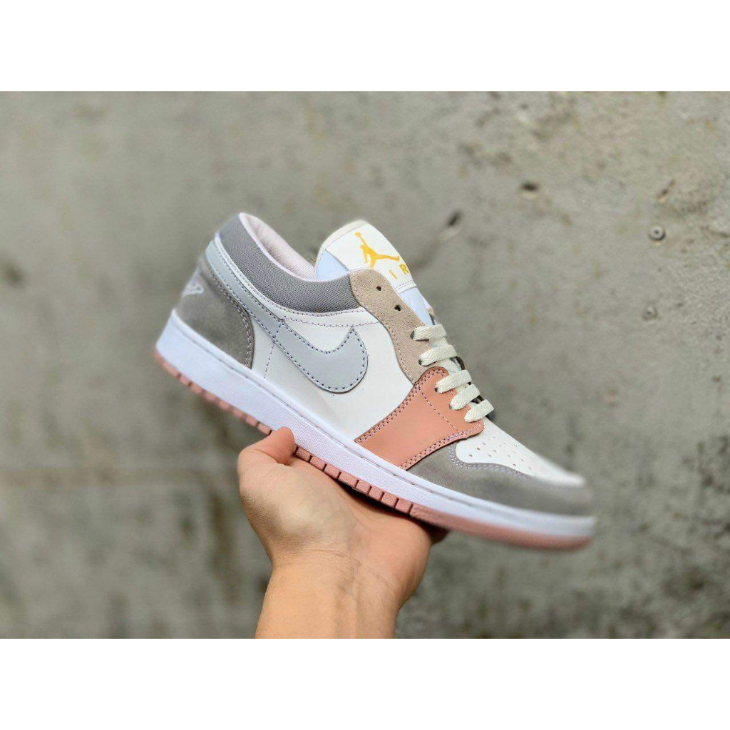 Giày thể thao JD1 đỏ thấp,cam, milan, hồng kem chảy,Giày sneaker nam nữ siêu hot dễ phối đồ - Hàng chuẩn