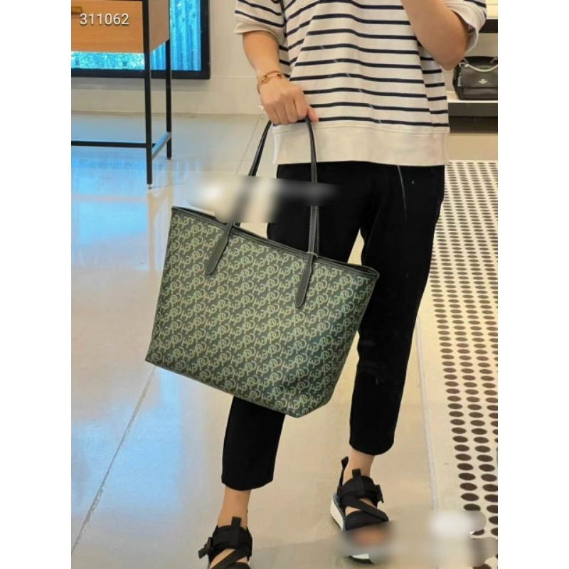 TÚI COACH City Tote With Coach Monogram Print