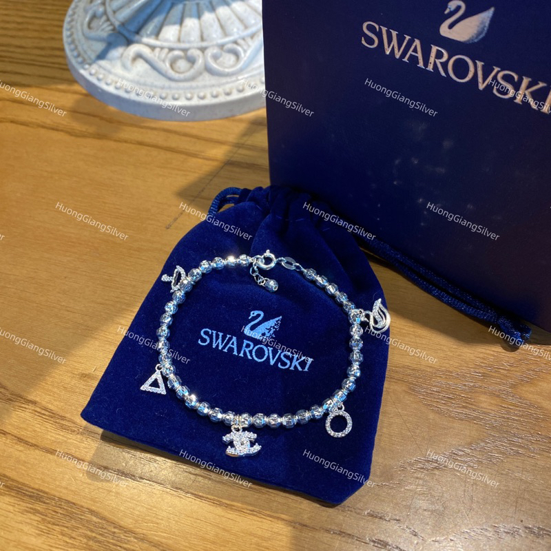 Lắc tay bi mix charm bạc s925 - HuongGiangSilver