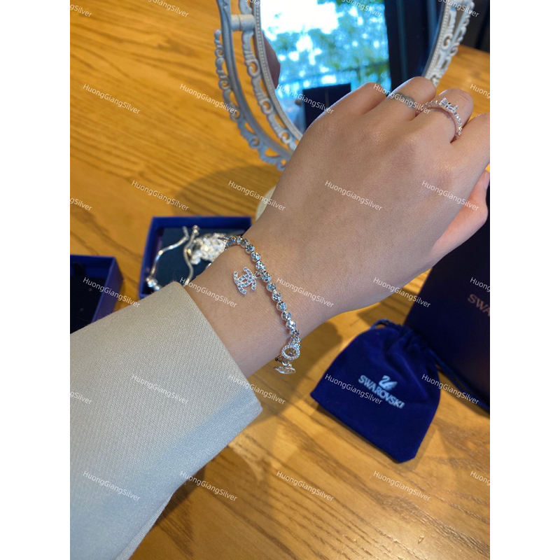 Lắc tay bi mix charm bạc s925 - HuongGiangSilver