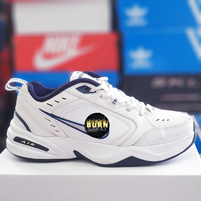 Giày Air Monarch trắng, nhiều size, real 2hand