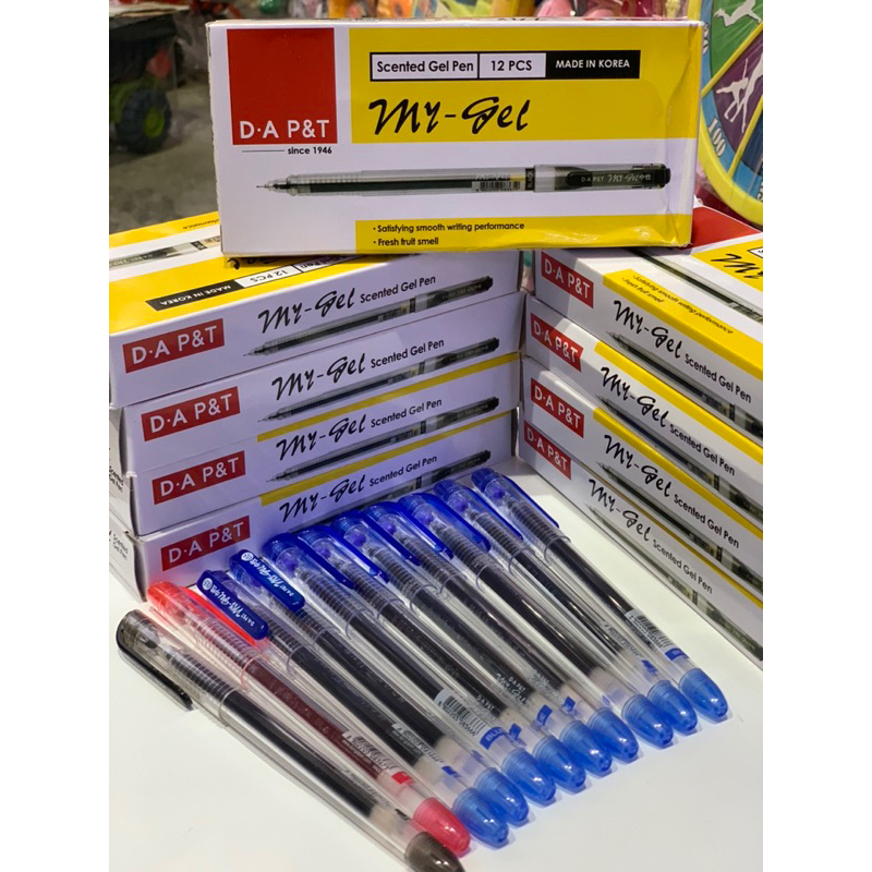 Bút viết gel hiệu My Gel- Đông A- hộp 12 cây- ngòi 0.5mm