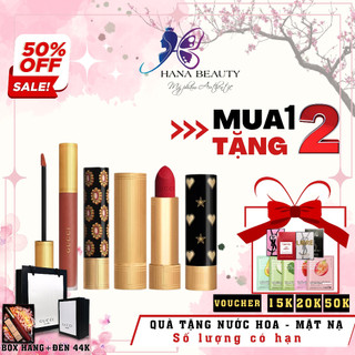 Son Gucci 25 Limited Rouge Matte Lipstick, Son Gucci chính hãng siêu lì full size