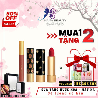 Son Gucci chính hãng, Son Gucci 505 Janet Rust Rouge Liquid Matte Lipstick Full Size