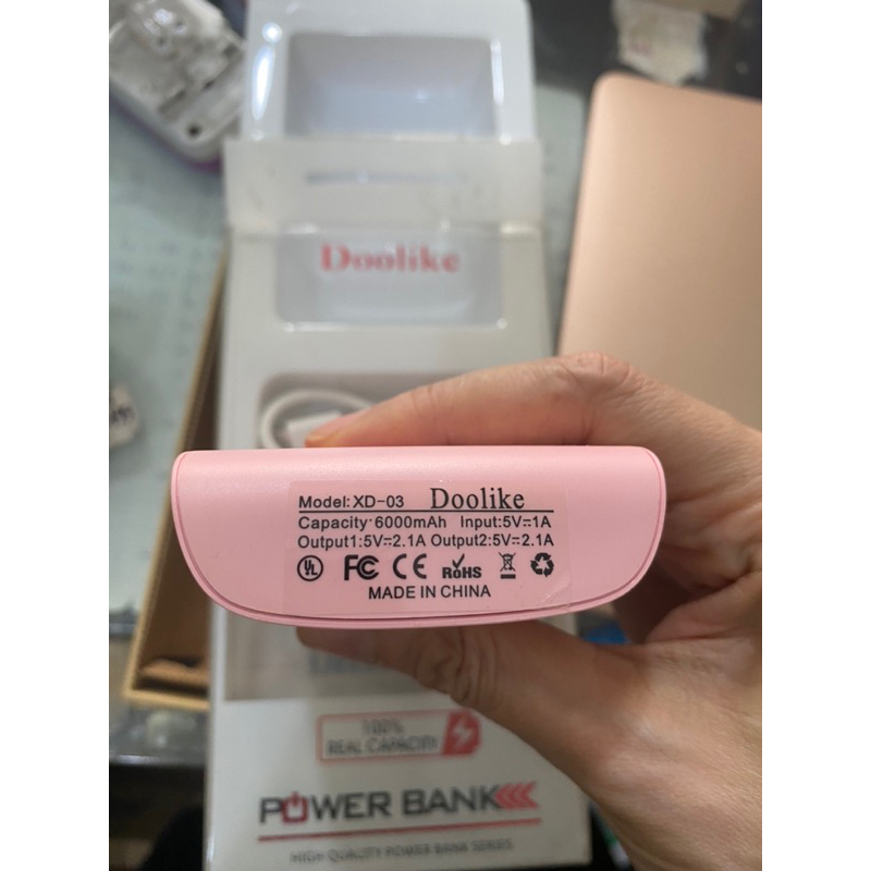 Sạc dự phòng Doolike 6000mAh