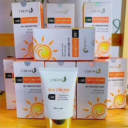 Kem chống nắng sinh học sun cream lskin đan thy thi (hàng mới về date mới chính hãng)
