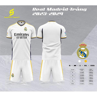 Quần áo đá bóng clb real marid 2023-2024