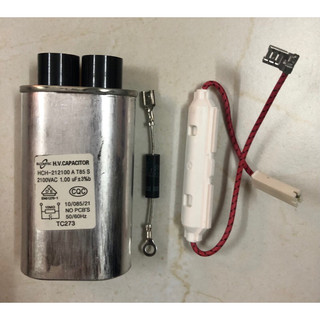 Combo linh kiện sửa chữa lò vi sóng tụ điện , cầu chì , diode