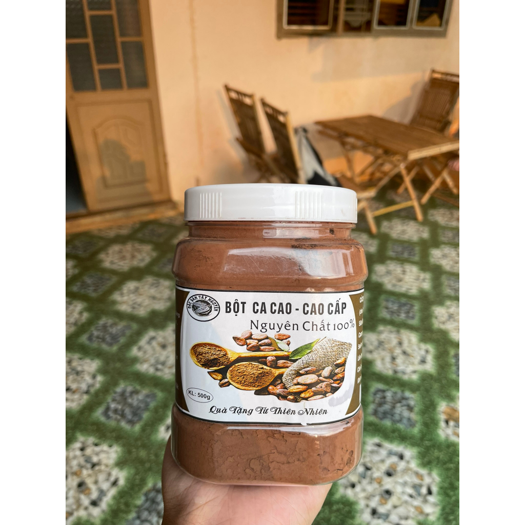 Cacao Đắk Lắk nguyên chất loại 1 hộp 500gram